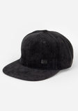 Gorra Negra Cord Pm - Tlv