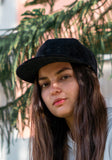 Gorra Negra Cord Pm - Tlv